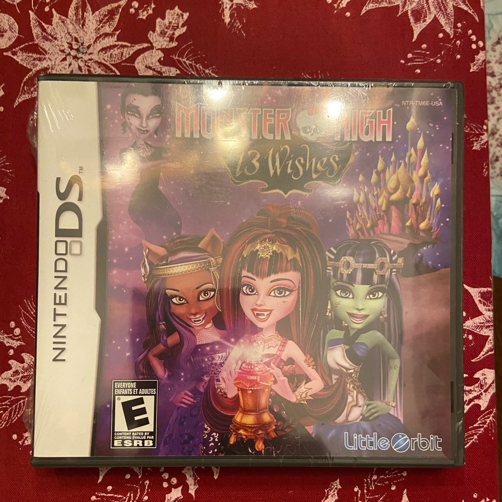 Nintendo DS game | Monster High 13 Wishes | NIB